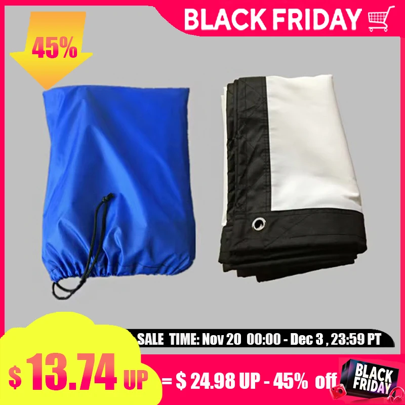 Утолщенный портативный уличный экран для проектора, складная простая проекционная занавеска 16:9/4:3 60–300 дюймов, любой размер
Утолщенный портативный уличный экран для проектора, складная простая проекционная занавеска 16:9/4:3 60–300 дюймов, любой размер