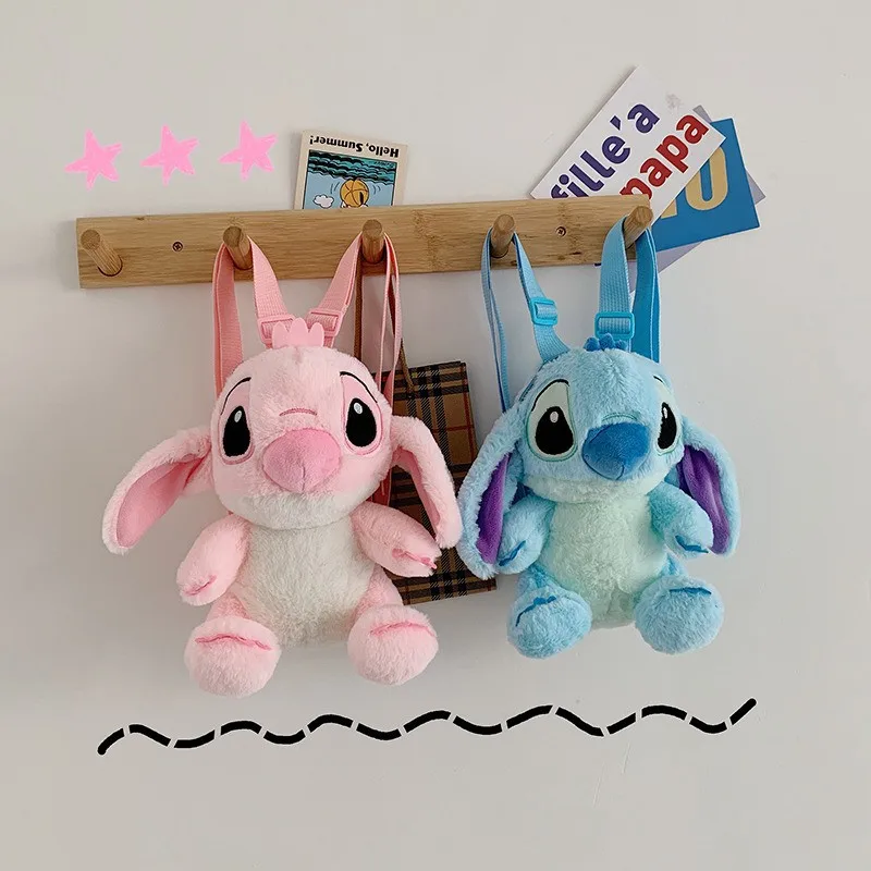 Плюшевый рюкзак Disney Stitch, аниме, сумка на плечо, большая вместительная школьная сумка с героями мультфильмов, сумка для детского сада, подарок ребенку
Плюшевый рюкзак Disney Stitch, аниме, сумка на плечо, большая вместительная школьная сумка с героями мультфильмов, сумка для детского сада, подарок ребенку
