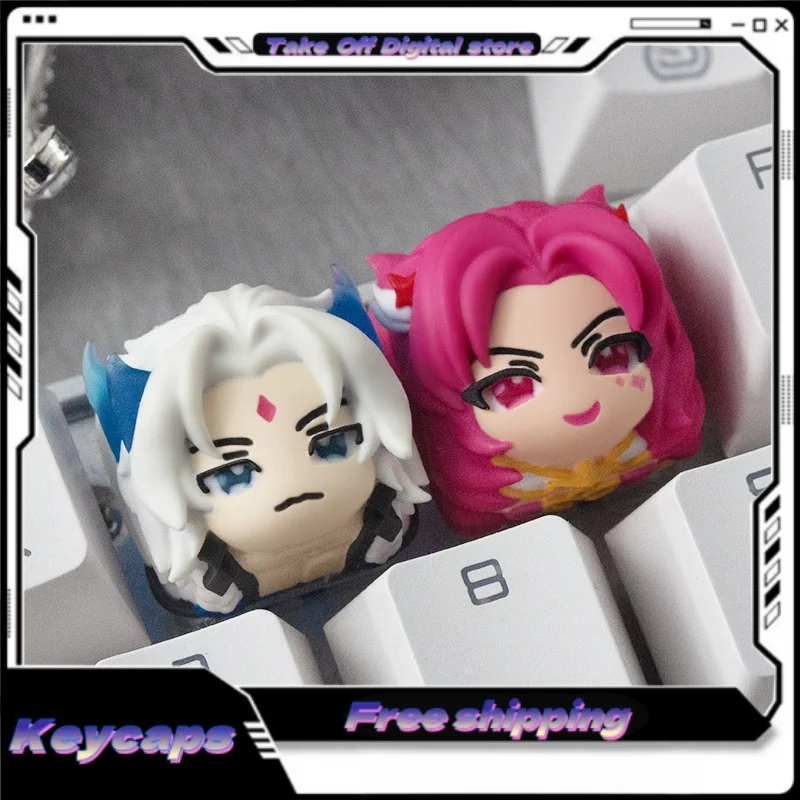 Customized Keycaps Lol Theme Mechanical Keyboard Keycaps Resin Layered Drip Glue Keycaps Tablets Laptops Gaming Keyboards Keycap
Customized Keycaps Lol Theme Mechanical Keyboard Keycaps Resin Layered Drip Glue Keycaps Tablets Laptops Gaming Keyboards Keycap