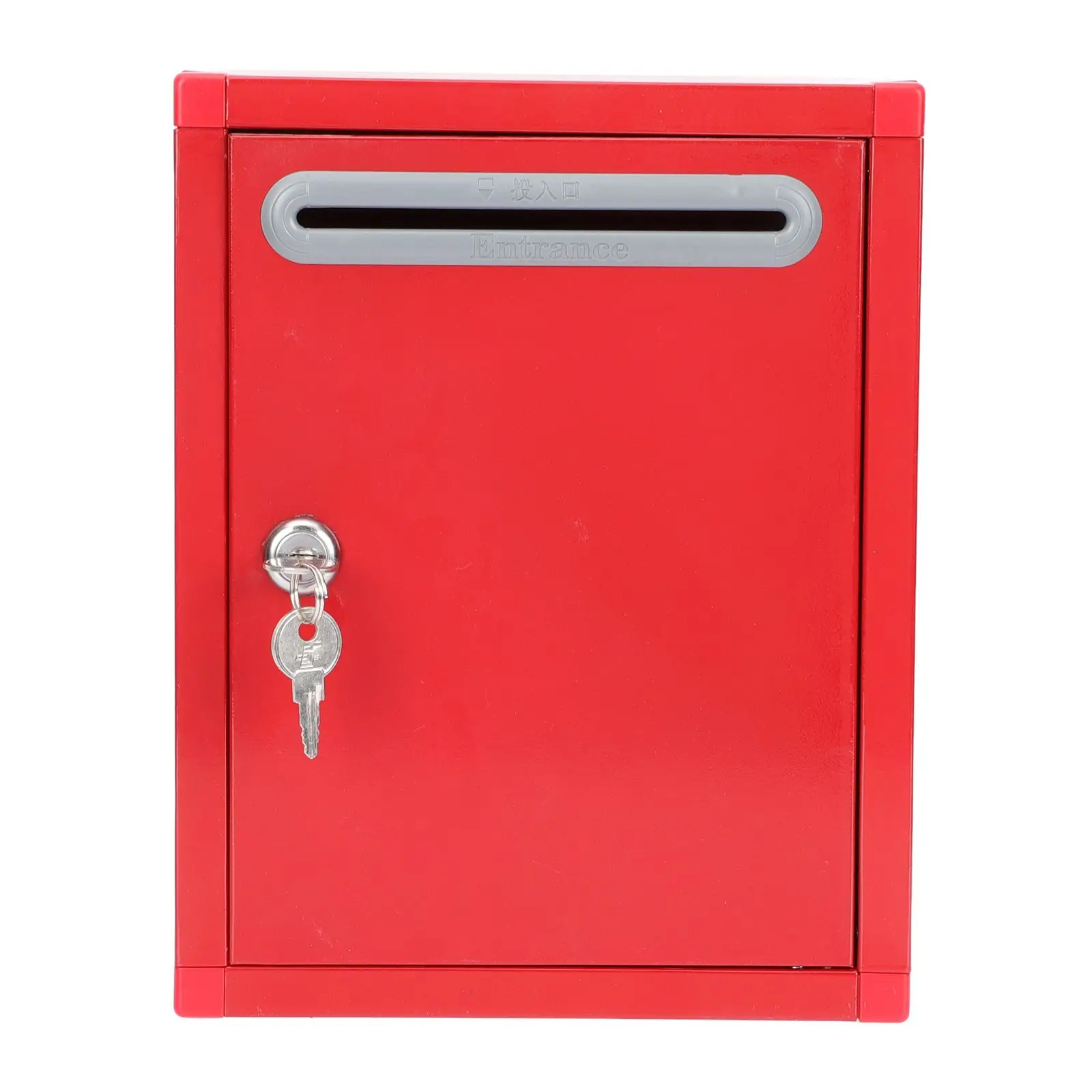 Stainless Steel Donation Box Suggestion Complaint Boxes Wall Mounted Lockable Large Capacity Letter Collection Storage
Stainless Steel Donation Box Suggestion Complaint Boxes Wall Mounted Lockable Large Capacity Letter Collection Storage