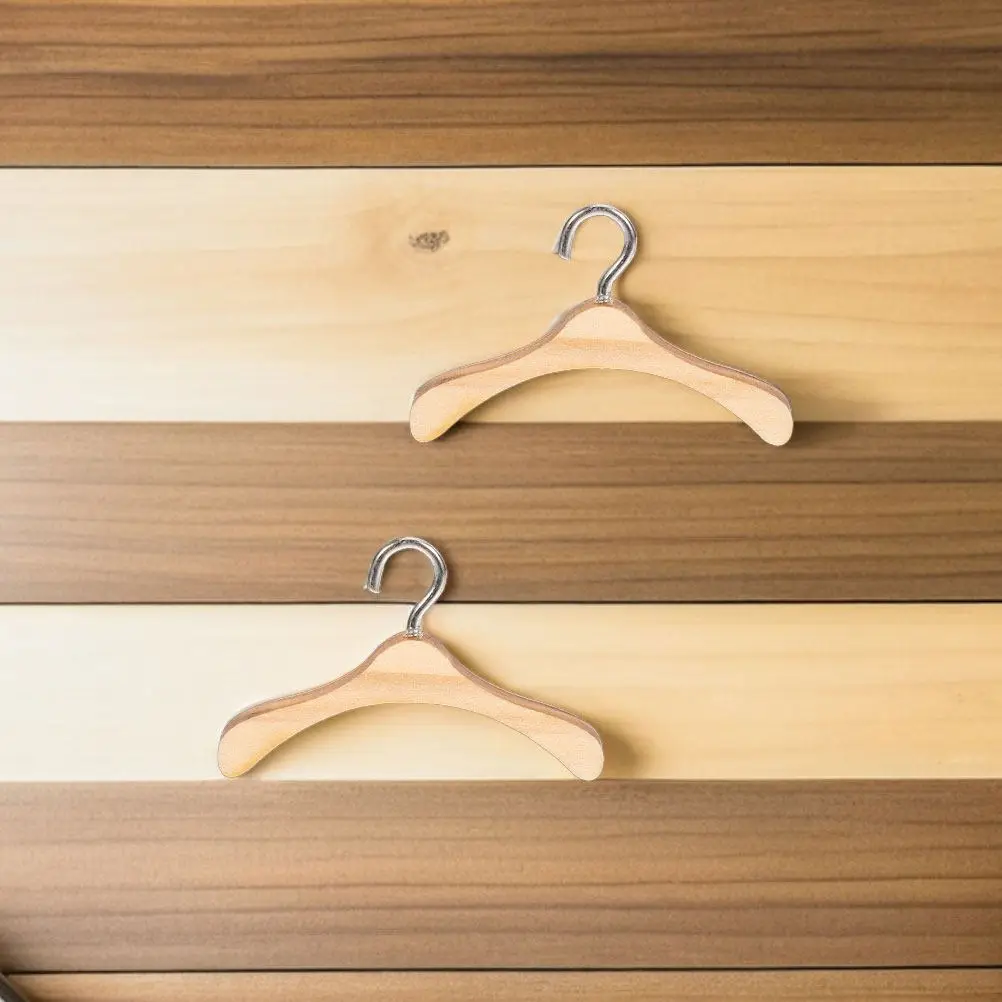 20Pcs Miniature Coat Hangers Wooden Clothes Rack for Bedroom Storage 4.5cm Small Wardrobe Hangers Mini Closet Organizers Kids
20Pcs Miniature Coat Hangers Wooden Clothes Rack for Bedroom Storage 4.5cm Small Wardrobe Hangers Mini Closet Organizers Kids