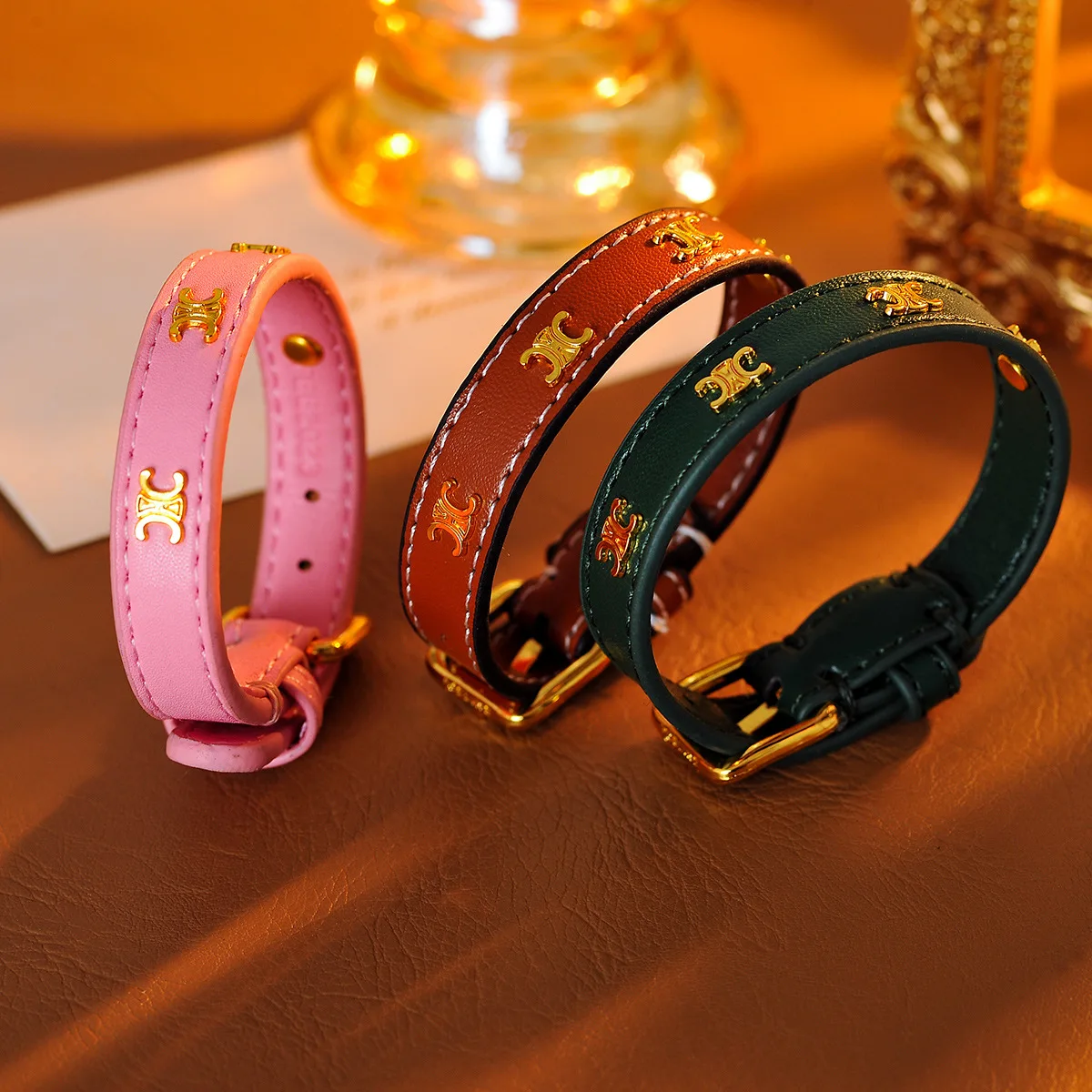 Women's Cow Leather Bracelet Unique Niche Design Inspired by European And American Fashion
Women's Cow Leather Bracelet Unique Niche Design Inspired by European And American Fashion