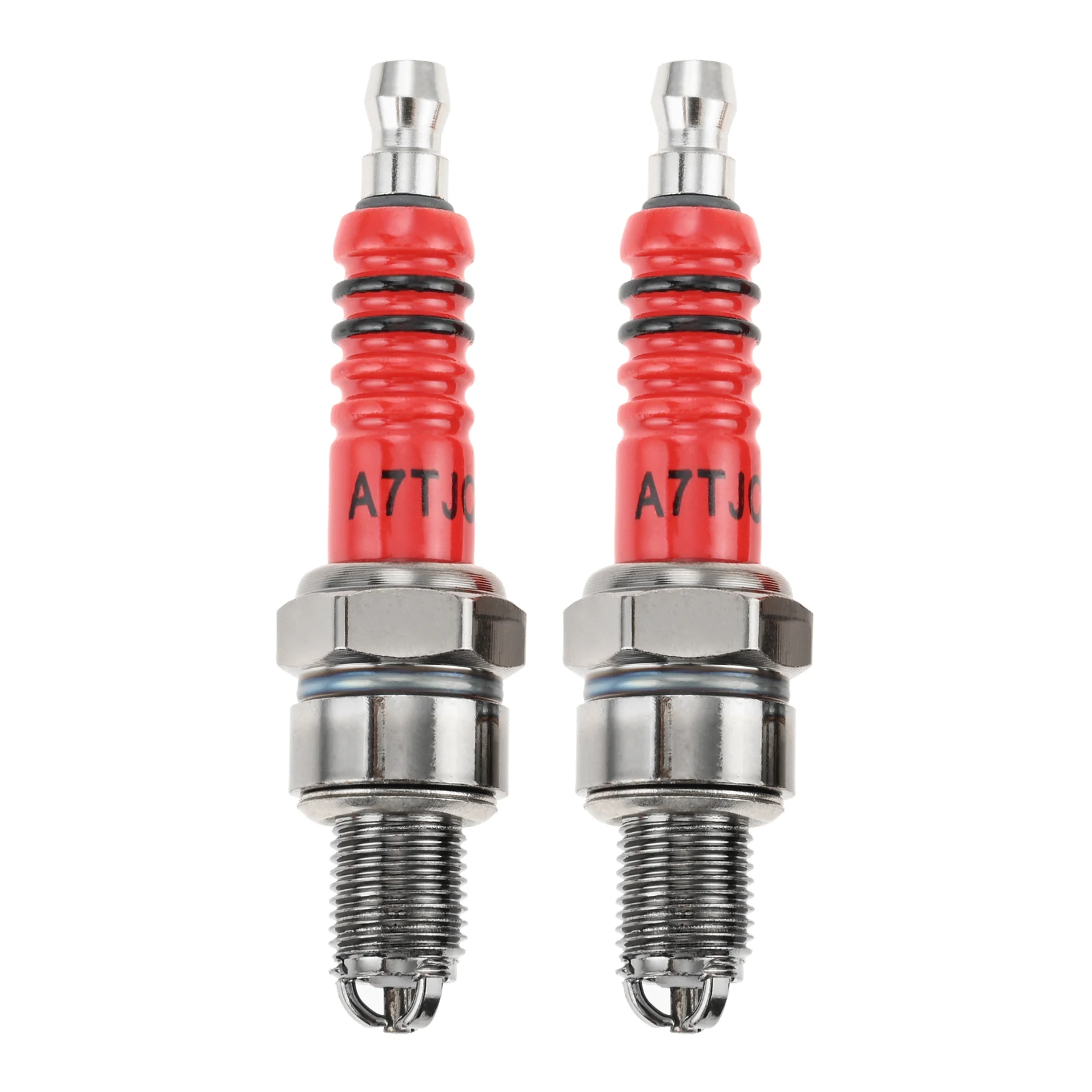 1/2pcs 3-Electrode Spark Plug A7TC for 50CC-150CC ATV Motorcycle for GY6 50CC 70CC scooter A7TC ATRTC CR6HSA CR7HSA CR7HGP
1/2pcs 3-Electrode Spark Plug A7TC for 50CC-150CC ATV Motorcycle for GY6 50CC 70CC scooter A7TC ATRTC CR6HSA CR7HSA CR7HGP