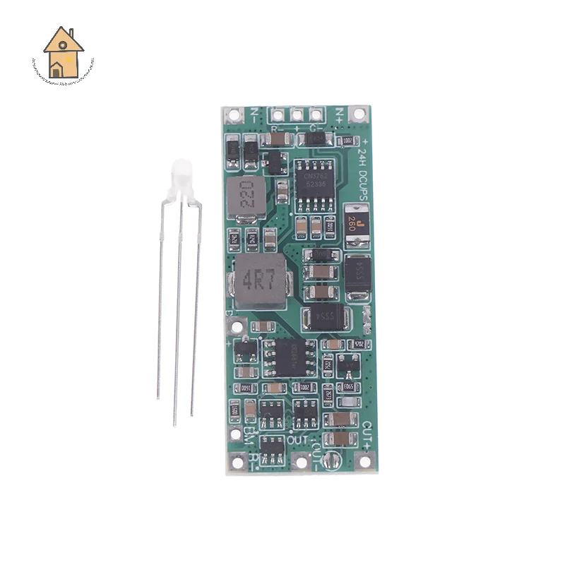 2S V4.0CN DC UPS Power Supply Module 24W 1A Charging, Uninterruptible Control Board with Protection
2S V4.0CN DC UPS Power Supply Module 24W 1A Charging, Uninterruptible Control Board with Protection