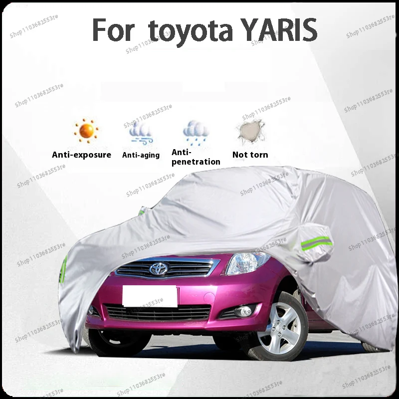 For Toyota Yaris Fit Car Cover - Waterproof, Dustproof, Sunshade (UV), Snowproof | Silve Full Cover with All-Day Protection
For Toyota Yaris Fit Car Cover - Waterproof, Dustproof, Sunshade (UV), Snowproof | Silve Full Cover with All-Day Protection