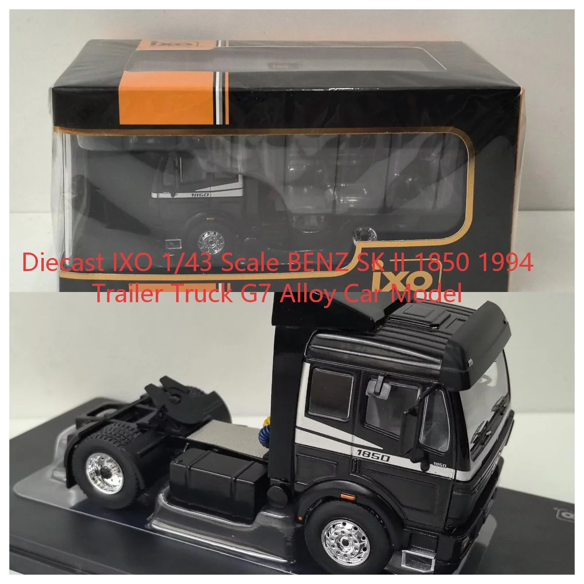 Diecast IXO 1/43 Scale BENZ SK II 1850 1994 Trailer Truck G7 Alloy Car Model
Diecast IXO 1/43 Scale BENZ SK II 1850 1994 Trailer Truck G7 Alloy Car Model