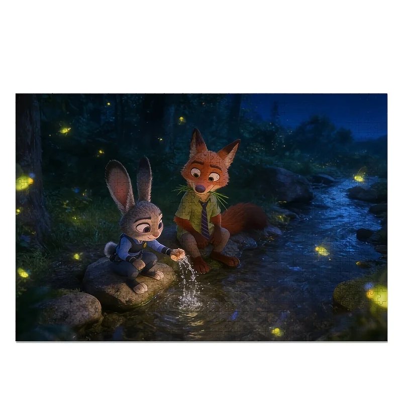 1000 шт. Дисней Зоотопия Джуди Хоппс и Ник Уайлд плакат-головоломка | Высокая сложность, домашний декор, смеляющий мозг подарок для Spri
1000 шт. Дисней Зоотопия Джуди Хоппс и Ник Уайлд плакат-головоломка | Высокая сложность, домашний декор, смеляющий мозг подарок для Spri