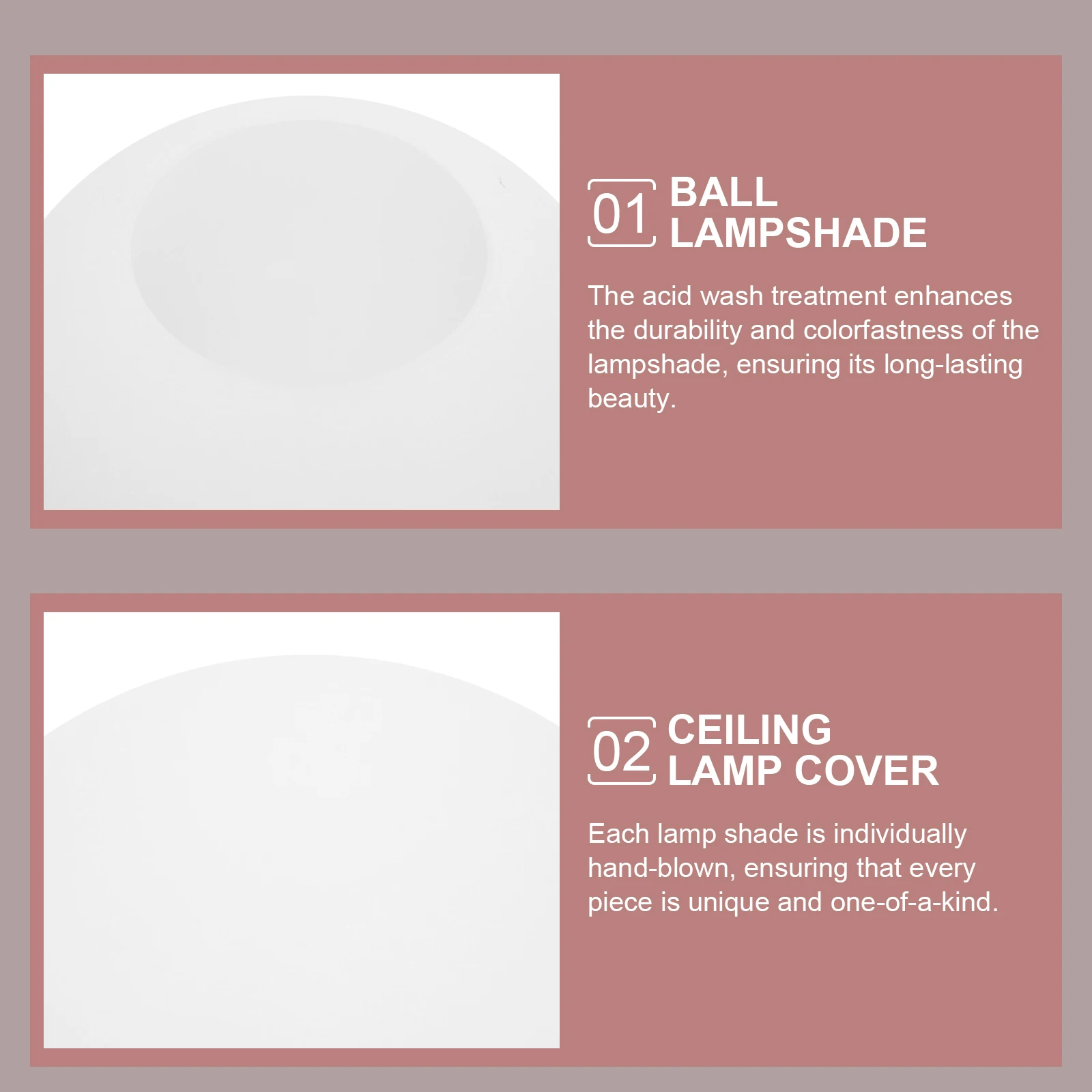Warm Light Lamp Milky White Ball Lampshade Decorative Jade Replacement Cover Small
Warm Light Lamp Milky White Ball Lampshade Decorative Jade Replacement Cover Small