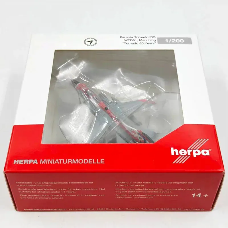 Herpa 1:200 Panavia Tornado IDS 573573 Airplane Model Military Aircraft Fighter Model for Collection& Display & Gift
Herpa 1:200 Panavia Tornado IDS 573573 Airplane Model Military Aircraft Fighter Model for Collection& Display & Gift