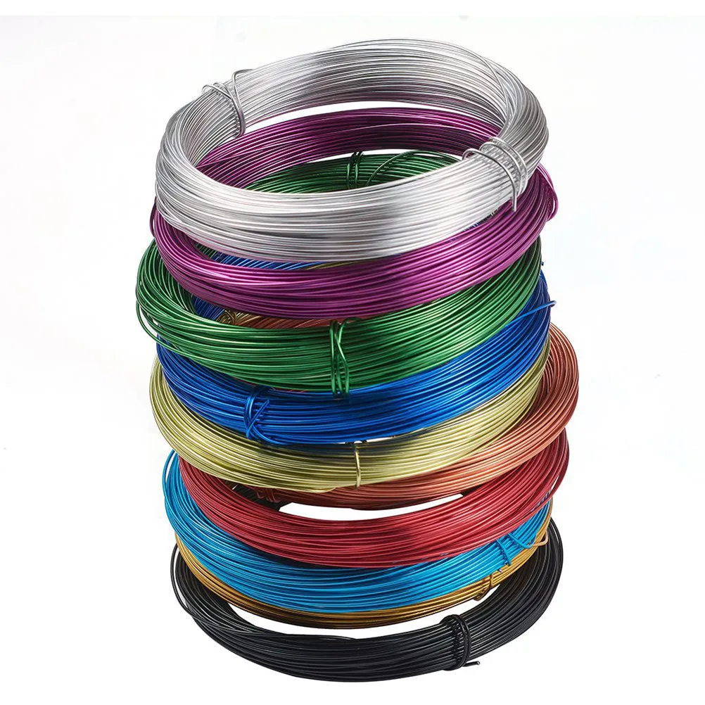 1 Set 10 Roll 0.8mm Color Aluminum Wire Electrophoresis Aluminum Line for DIY Jewelry Accessories Handmade Craft Beading
1 Set 10 Roll 0.8mm Color Aluminum Wire Electrophoresis Aluminum Line for DIY Jewelry Accessories Handmade Craft Beading