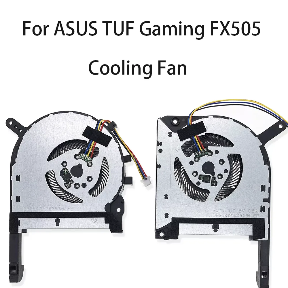 Оригинальный охлаждающий вентилятор для ноутбука ASUS TUF Gaming FX505/A15 FA506IU FX505 FX505D
Оригинальный охлаждающий вентилятор для ноутбука ASUS TUF Gaming FX505/A15 FA506IU FX505 FX505D