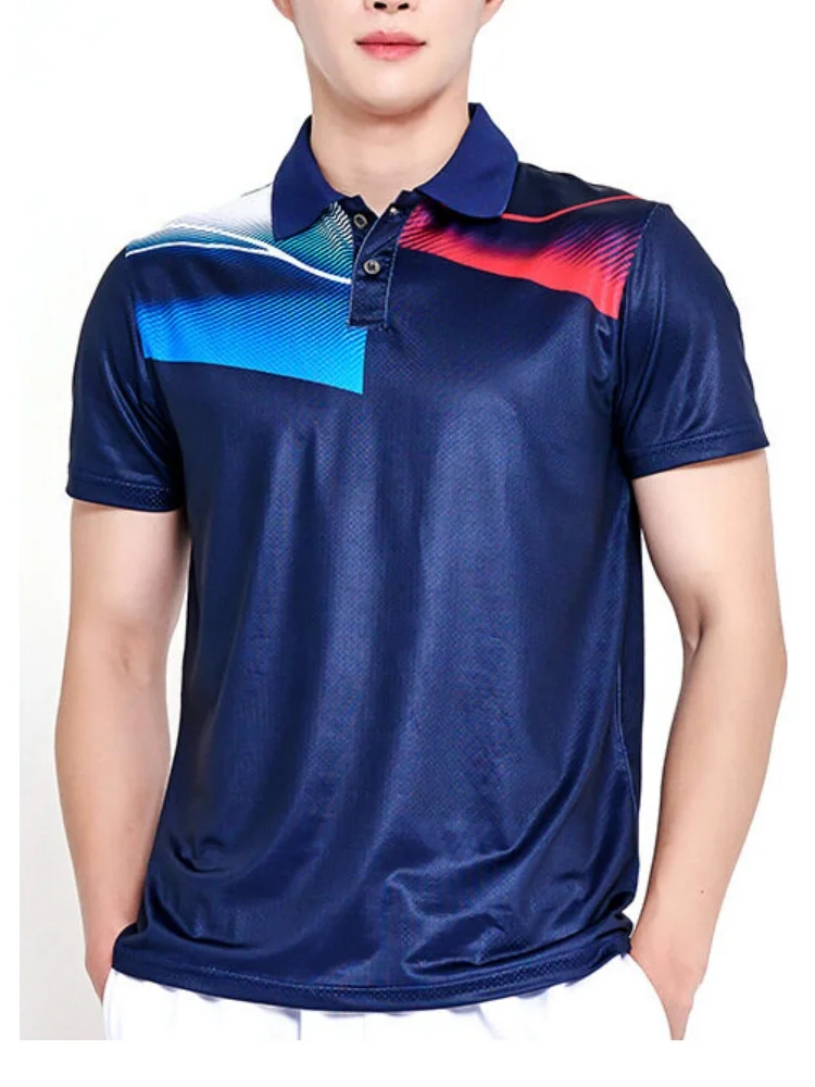 New Casual Fashion Men's T-shirt 3D Printed Gradient Color Short-Sleeved Polo Shirt Top Summer Daily Lapel Pullover Men Clothing
New Casual Fashion Men's T-shirt 3D Printed Gradient Color Short-Sleeved Polo Shirt Top Summer Daily Lapel Pullover Men Clothing