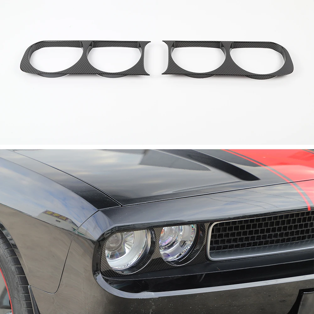 For Dodge Challenger 2009-2014 Car Front Light Lamp Frame Cover Trim ABS Car Stickers Styling Moldings 2pcs
For Dodge Challenger 2009-2014 Car Front Light Lamp Frame Cover Trim ABS Car Stickers Styling Moldings 2pcs