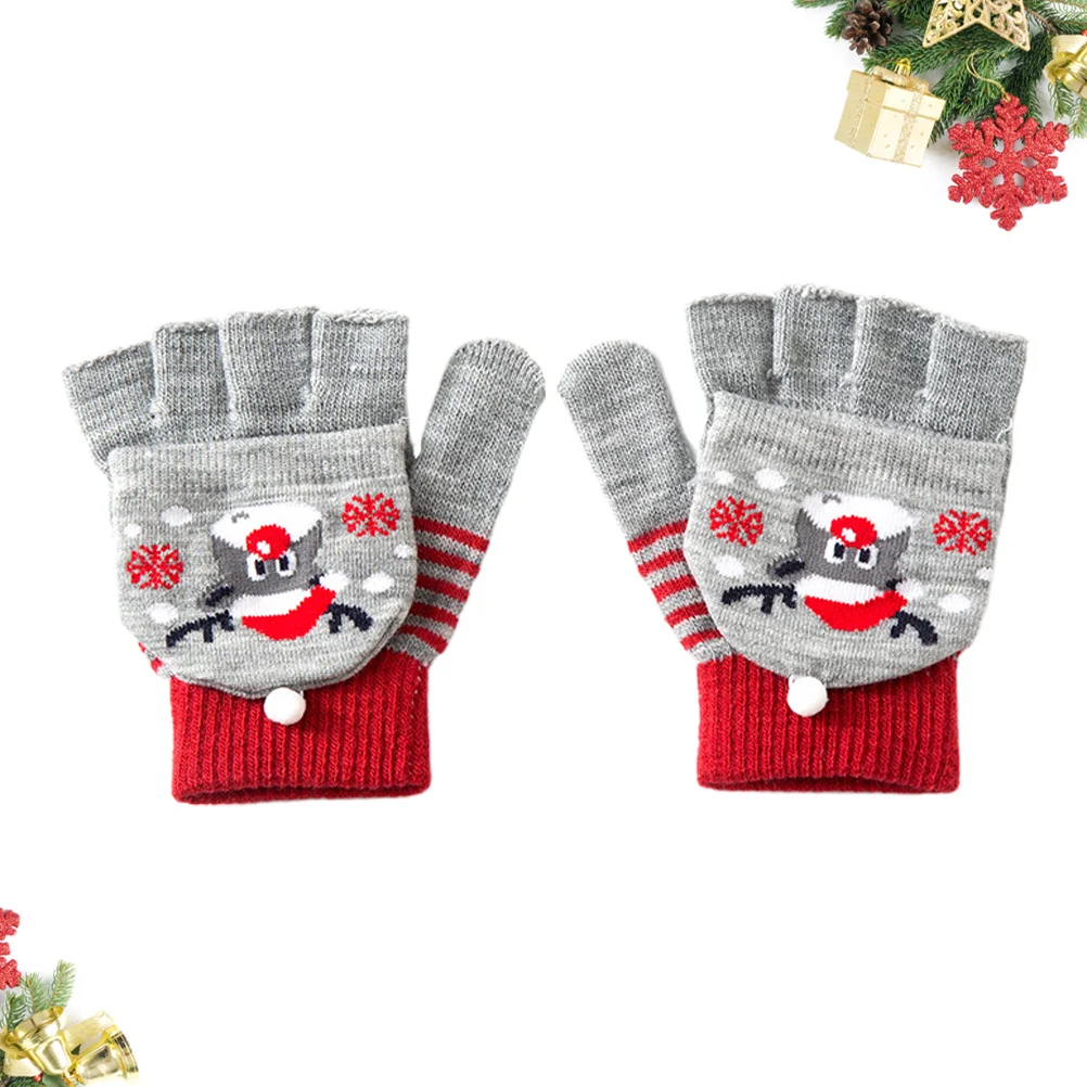 1Pair Children Warm Gloves Knitted Winter Kids Mittens for Snowboarding Skiing Ice Skating Outdoor Activities Girl Boy Gift Grey
1Pair Children Warm Gloves Knitted Winter Kids Mittens for Snowboarding Skiing Ice Skating Outdoor Activities Girl Boy Gift Grey