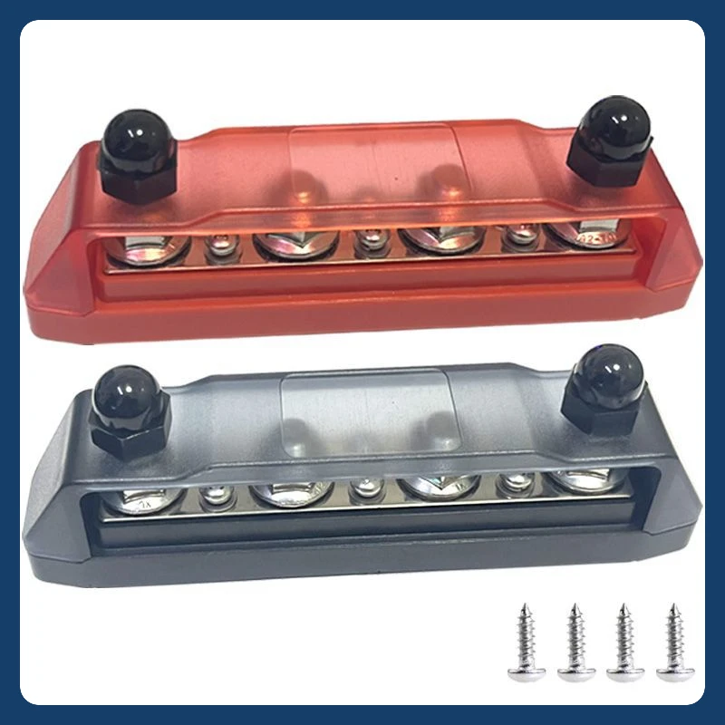 RV yacht 48V high current universal 10 way busbar M10 stud M8 terminal modification accessories
RV yacht 48V high current universal 10 way busbar M10 stud M8 terminal modification accessories