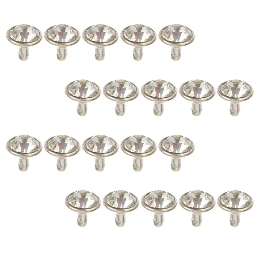 200 Sets Diamond Stud Rivets Crystal Alloy Decorative Craft Repair Accessories DIY Projects Clothing Shoes Bag
200 Sets Diamond Stud Rivets Crystal Alloy Decorative Craft Repair Accessories DIY Projects Clothing Shoes Bag