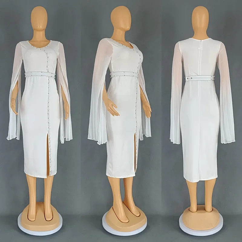 African Party Evening Dresses for Women Elegant Summer African Long Sleeve Polyester Pleat Bodycon Dress Dashiki African Dresses
African Party Evening Dresses for Women Elegant Summer African Long Sleeve Polyester Pleat Bodycon Dress Dashiki African Dresses