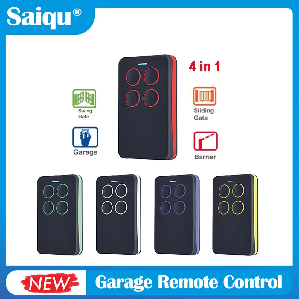 Universal Garage Control 286 to 868 Mhz Gate Remote Control Auto Scan Multi Frequency Copy Brand Rolling code Gate Door Opener
Universal Garage Control 286 to 868 Mhz Gate Remote Control Auto Scan Multi Frequency Copy Brand Rolling code Gate Door Opener