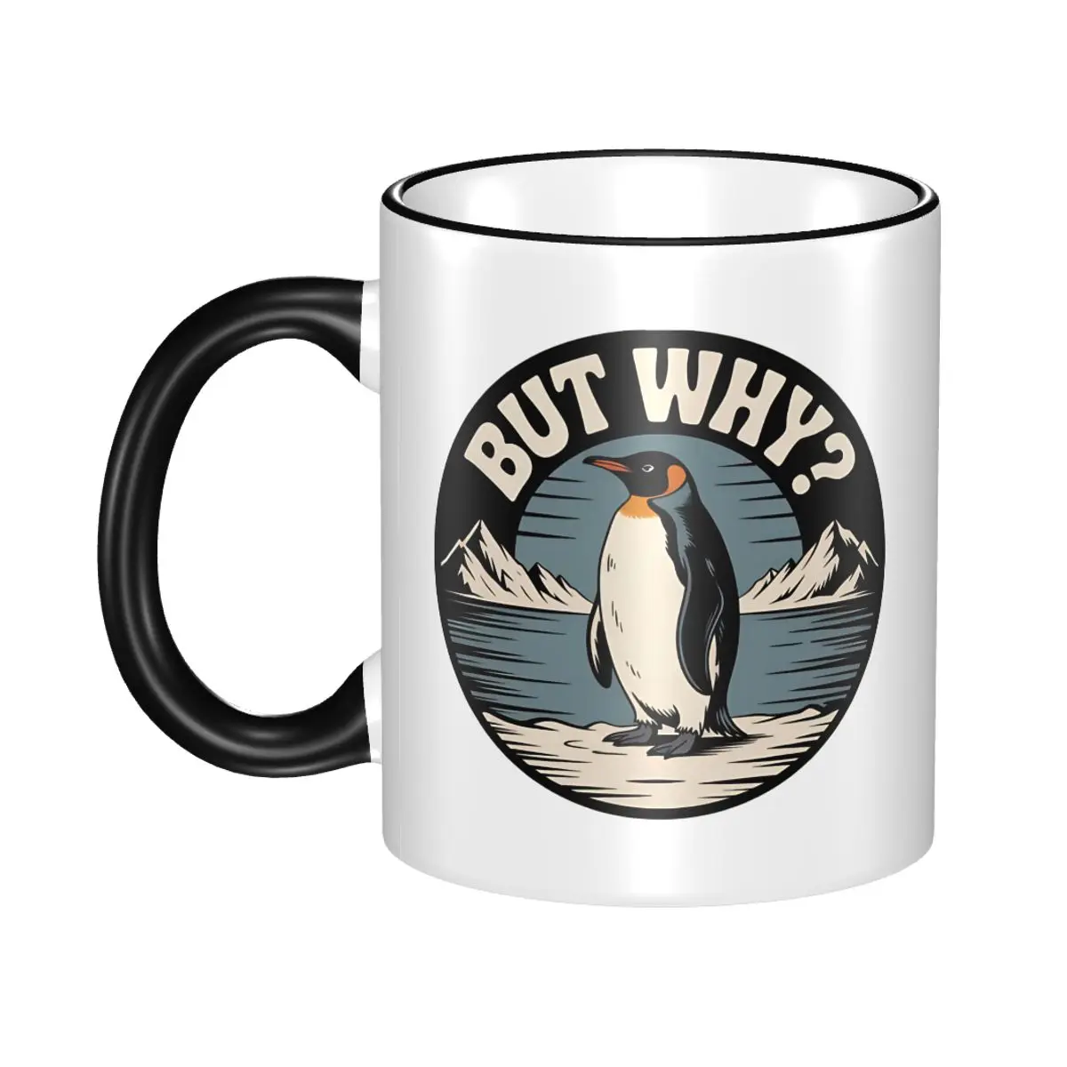 But Why Nihilist Penguin Gift Mug for Friends Cute Tea Cup Healing Present for Home
But Why Nihilist Penguin Gift Mug for Friends Cute Tea Cup Healing Present for Home