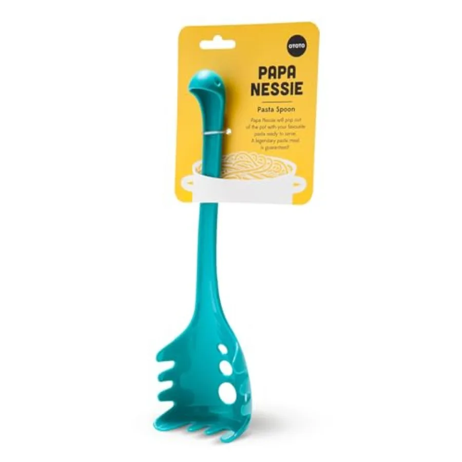 Ложка для пасты Papa Nessie - Ложка для спагетти из пищевого пластика без BPA - Подходит для мытья в посудомоечной машине, термостойкая ложка для спагетти.
Ложка для пасты Papa Nessie - Ложка для спагетти из пищевого пластика без BPA - Подходит для мытья в посудомоечной машине, термостойкая ложка для спагетти.