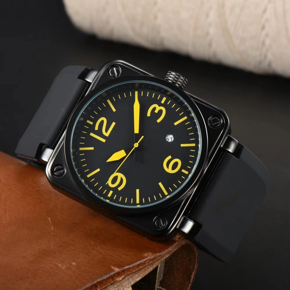 New Halloween Christmas Gift Air Limited Edition Silicone Strap Mechanical Square Automatic Watch for Men
New Halloween Christmas Gift Air Limited Edition Silicone Strap Mechanical Square Automatic Watch for Men