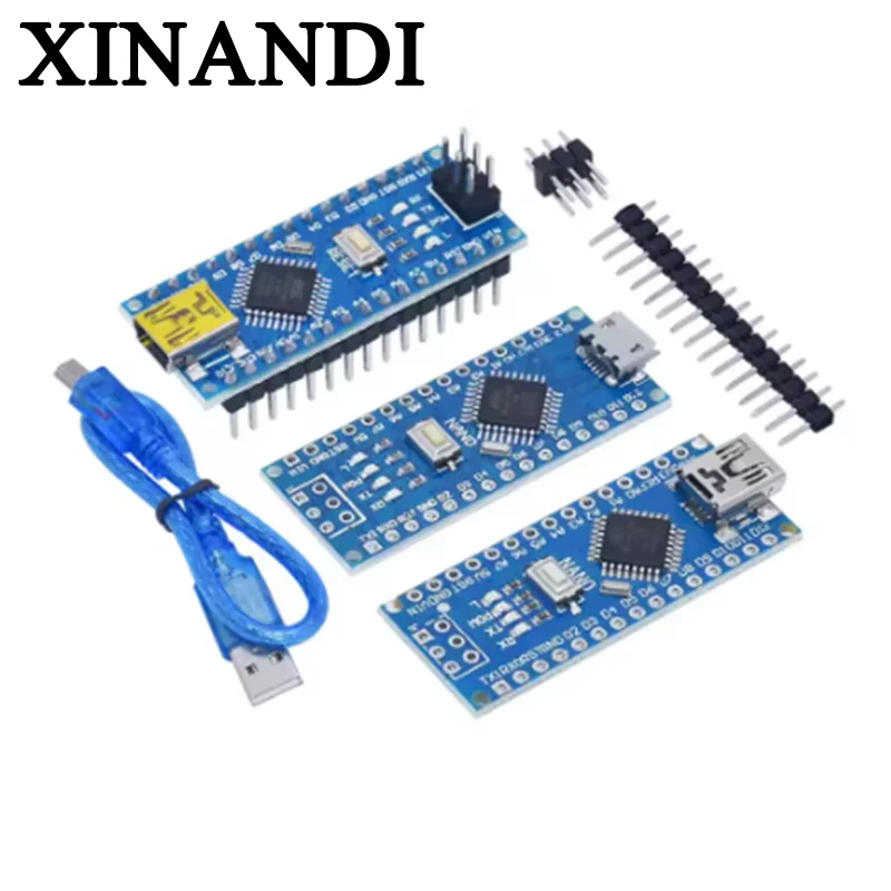 For nano Mini / Type-C / Micro USB With The Bootloader Compatible Red Controller for Arduino CH340 USB driver 16Mhz ATMEGA328PB
For nano Mini / Type-C / Micro USB With The Bootloader Compatible Red Controller for Arduino CH340 USB driver 16Mhz ATMEGA328PB