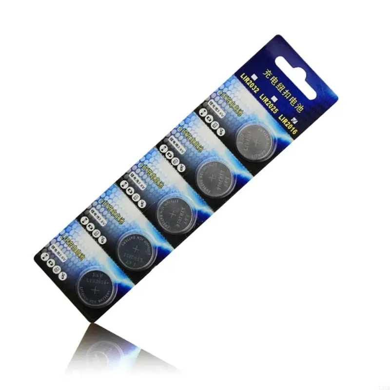 T3LB 1 Set 3.6V LIR2016 Lithium Rechargeable Button Battery for Watch Remote Control
T3LB 1 Set 3.6V LIR2016 Lithium Rechargeable Button Battery for Watch Remote Control
