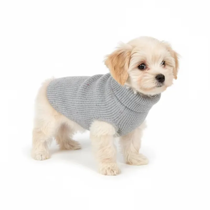 Pet Knitwear Dog Cat Turtleneck Sweater Muted Color Speckled Design Soft Cozy Everyday Wear for Small Medium Pets Urban Outings
Pet Knitwear Dog Cat Turtleneck Sweater Muted Color Speckled Design Soft Cozy Everyday Wear for Small Medium Pets Urban Outings