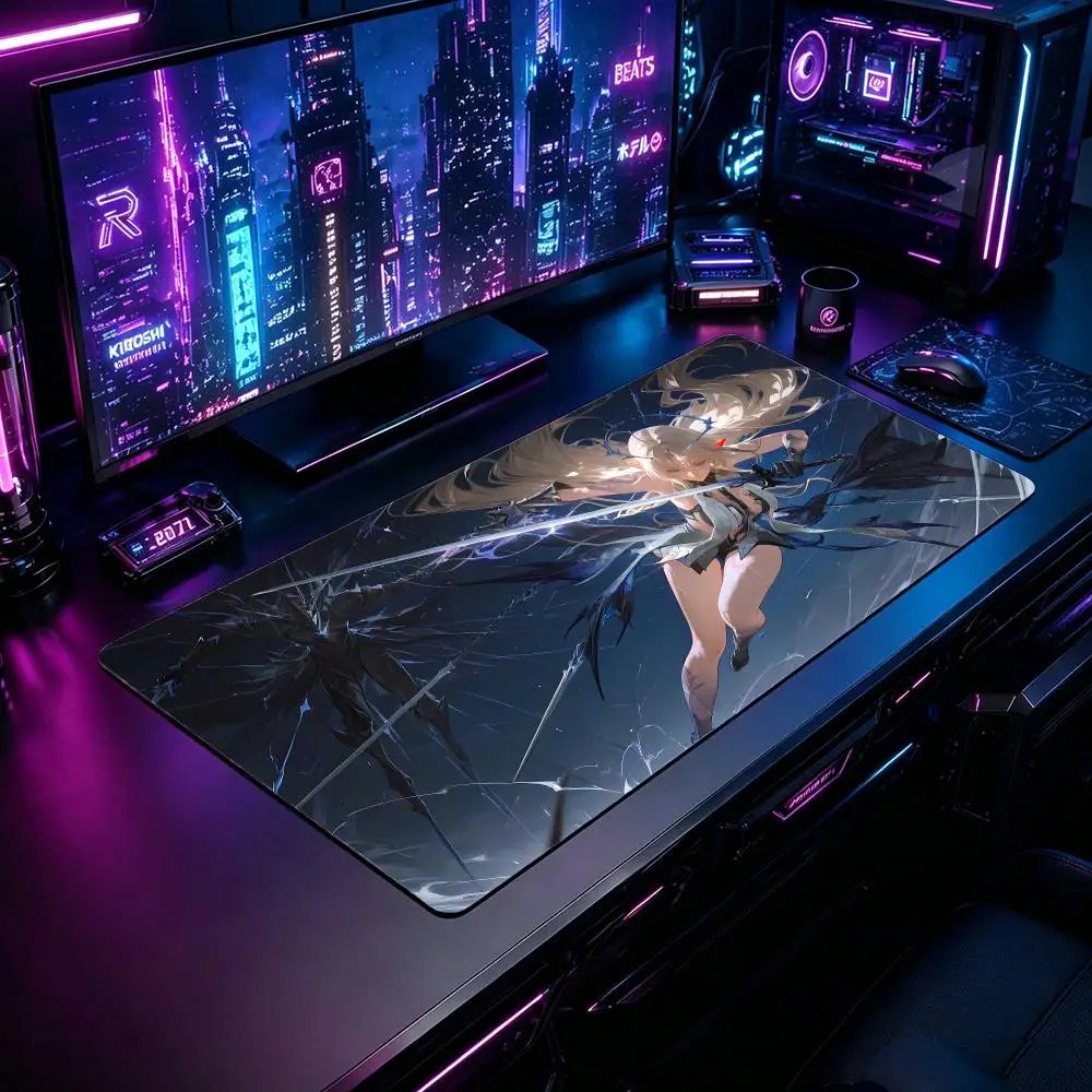 Gaming Mouse Pad WuWa Cattiyaes Mouse Pad XXL Large Desk Mat Non-Slip Rubber Extended Mousepad for PC Laptop Setup
Gaming Mouse Pad WuWa Cattiyaes Mouse Pad XXL Large Desk Mat Non-Slip Rubber Extended Mousepad for PC Laptop Setup
