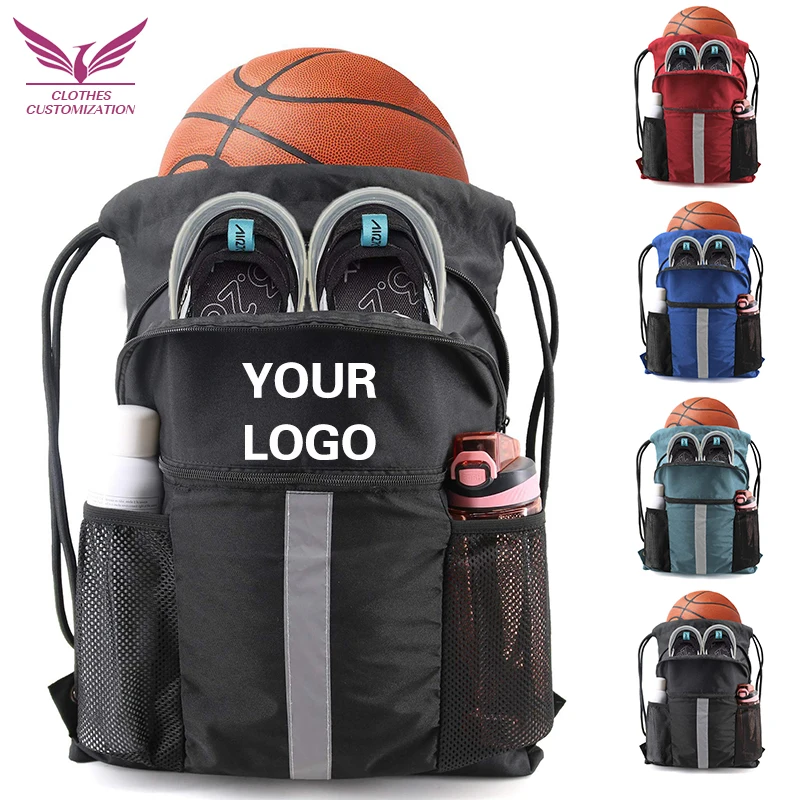 Custom Basketball Football Drawstring Backpack with Shoes print logo Compartment woman Backpack outdoor travel Sports Bundle Bag
Custom Basketball Football Drawstring Backpack with Shoes print logo Compartment woman Backpack outdoor travel Sports Bundle Bag