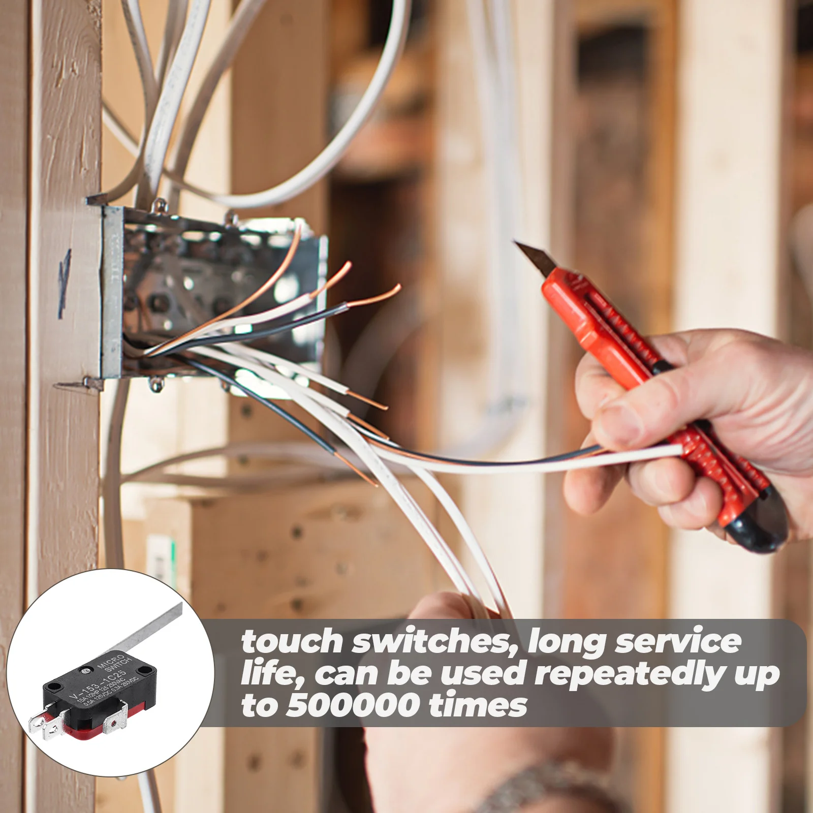 6 шт. микро переключатель для путешествий, водонепроницаемая мгновенная кнопка 2, длинный шарнирный рычаг для электронного оборудования, электроприборов
6 шт. микро переключатель для путешествий, водонепроницаемая мгновенная кнопка 2, длинный шарнирный рычаг для электронного оборудования, электроприборов