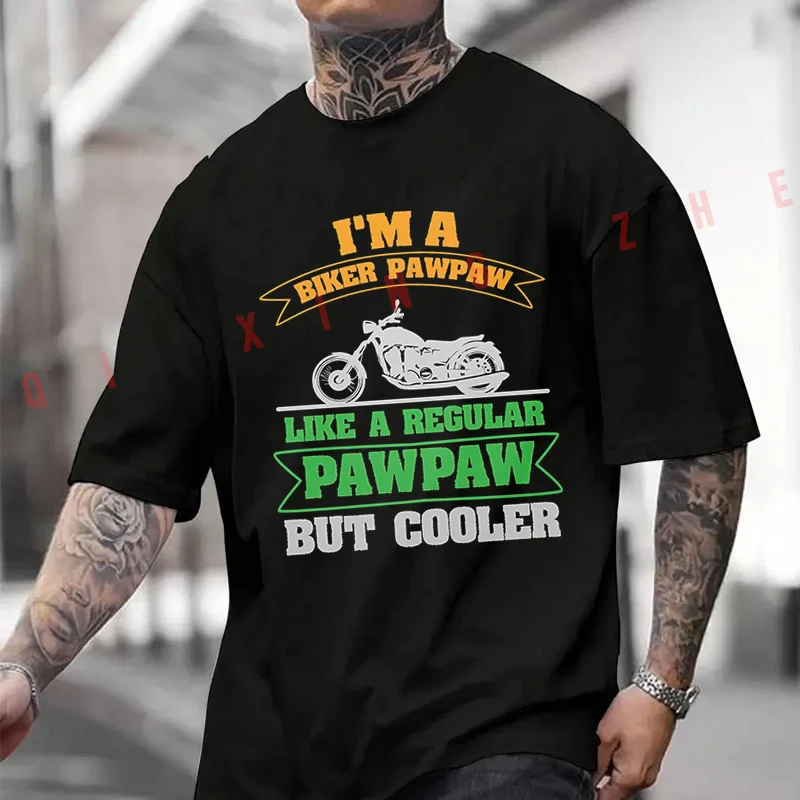 Biker Pawpaw Motorcycle T-Shirt Moto Cotton Cute Men Clothes Plain Summer Casual Short Sleeve Round Neck T Shirts
Biker Pawpaw Motorcycle T-Shirt Moto Cotton Cute Men Clothes Plain Summer Casual Short Sleeve Round Neck T Shirts