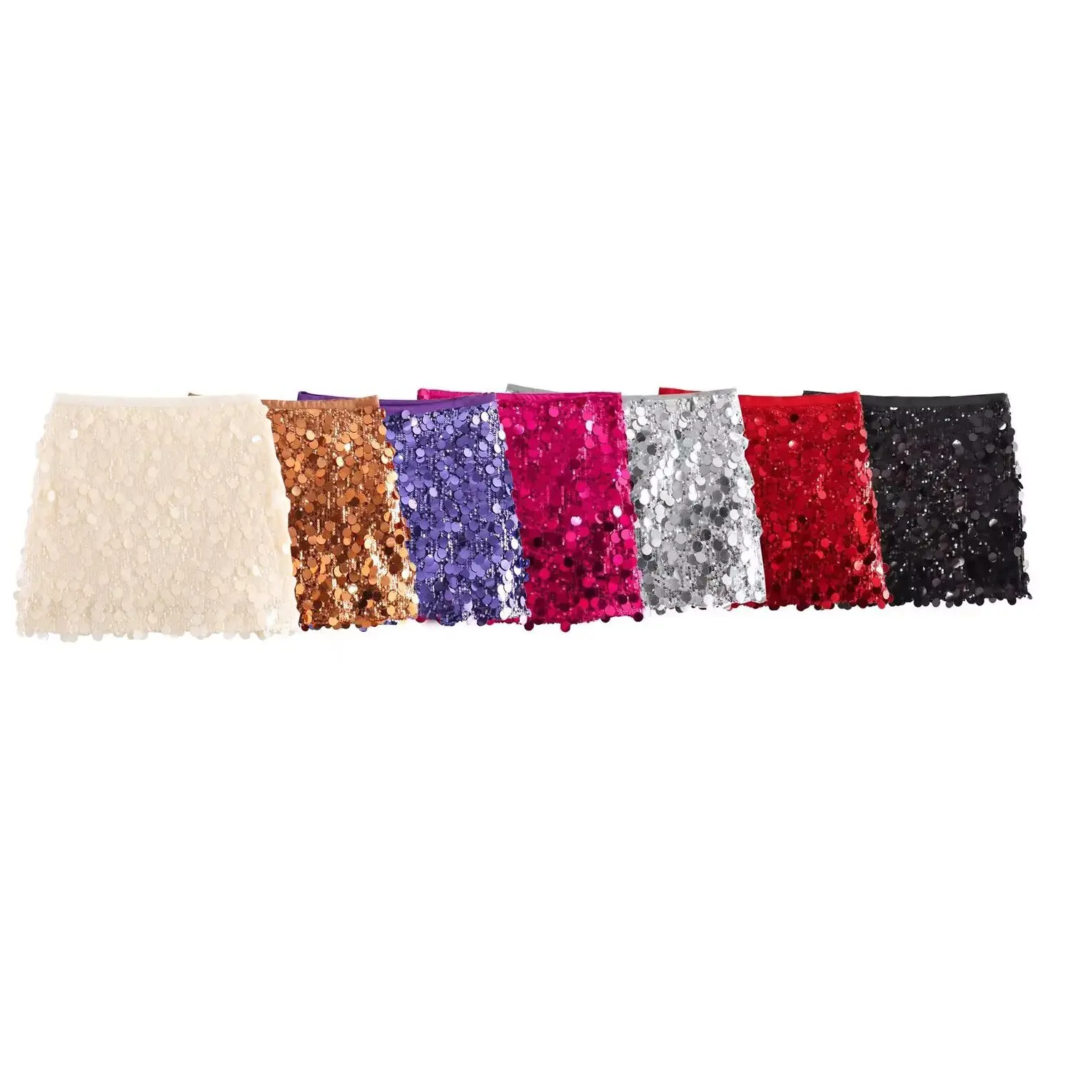 Women's new chic fashion sequin decoration slim versatile mini skirt retro high waist side zipper women's skirt
Women's new chic fashion sequin decoration slim versatile mini skirt retro high waist side zipper women's skirt