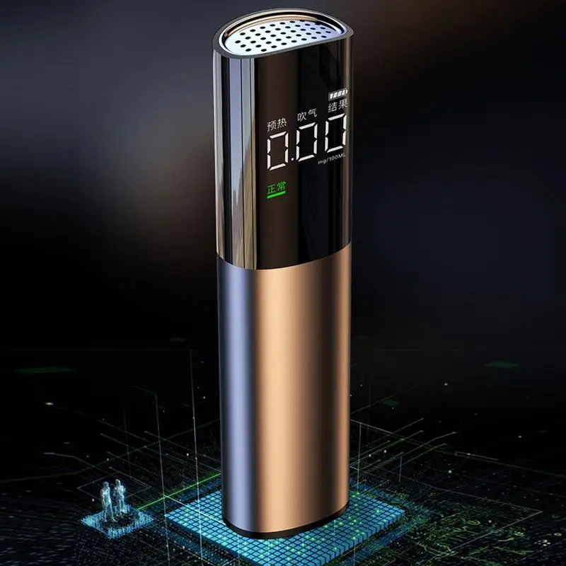Portable Auto Alcohol Breathalyzer LED Display Automatic Alcohol Tester Rechargeable Breath Alcohol Tester With Audible Alert
Portable Auto Alcohol Breathalyzer LED Display Automatic Alcohol Tester Rechargeable Breath Alcohol Tester With Audible Alert