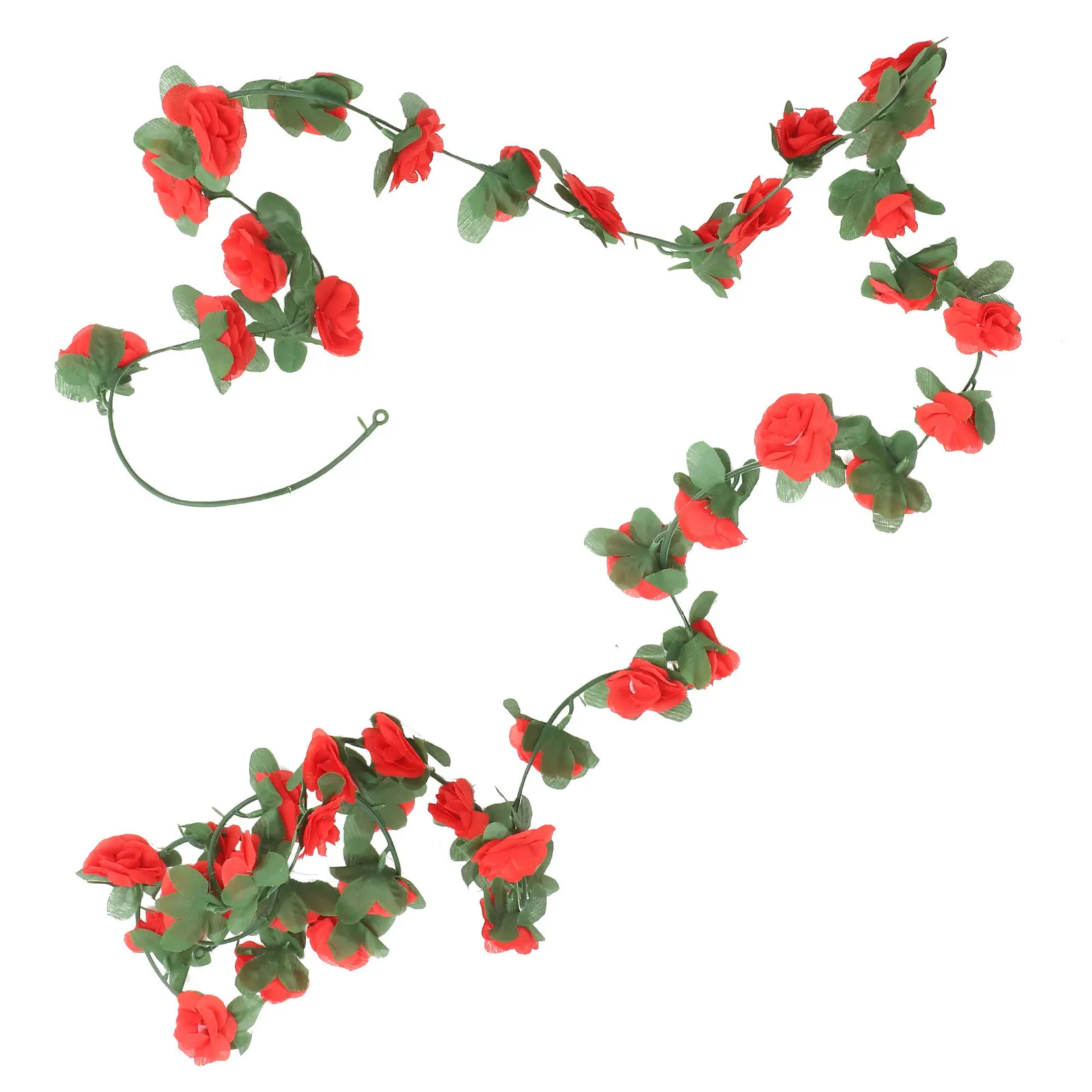 Fake Rose Vine 8Ft Artificial Flower Garland Realistic Simulation Rose Vine for Door Arch Decor Party Event Decoration
Fake Rose Vine 8Ft Artificial Flower Garland Realistic Simulation Rose Vine for Door Arch Decor Party Event Decoration