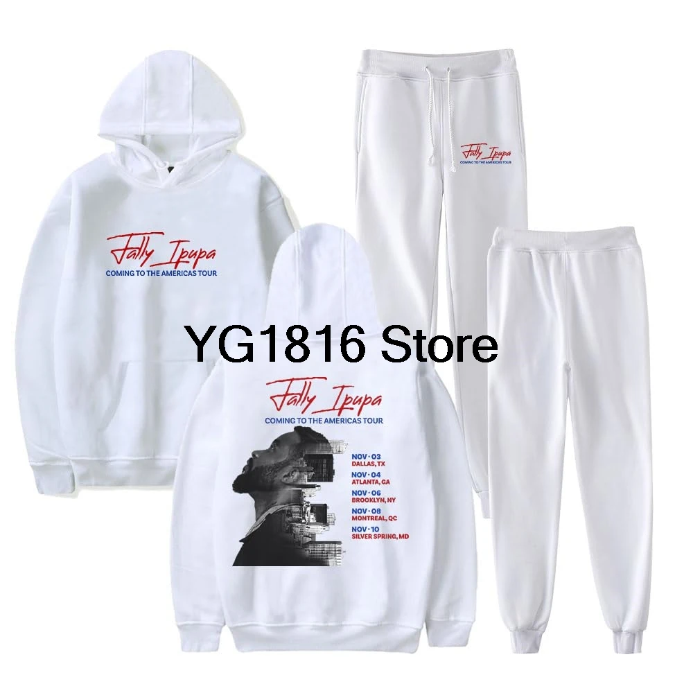 Fally Ipupa Coming to The Americas Tour Fall Suit Hoodies Jogger Pants 2 Piece Sets Casual Sweatsuit Unique Sweatpant Sets
Fally Ipupa Coming to The Americas Tour Fall Suit Hoodies Jogger Pants 2 Piece Sets Casual Sweatsuit Unique Sweatpant Sets