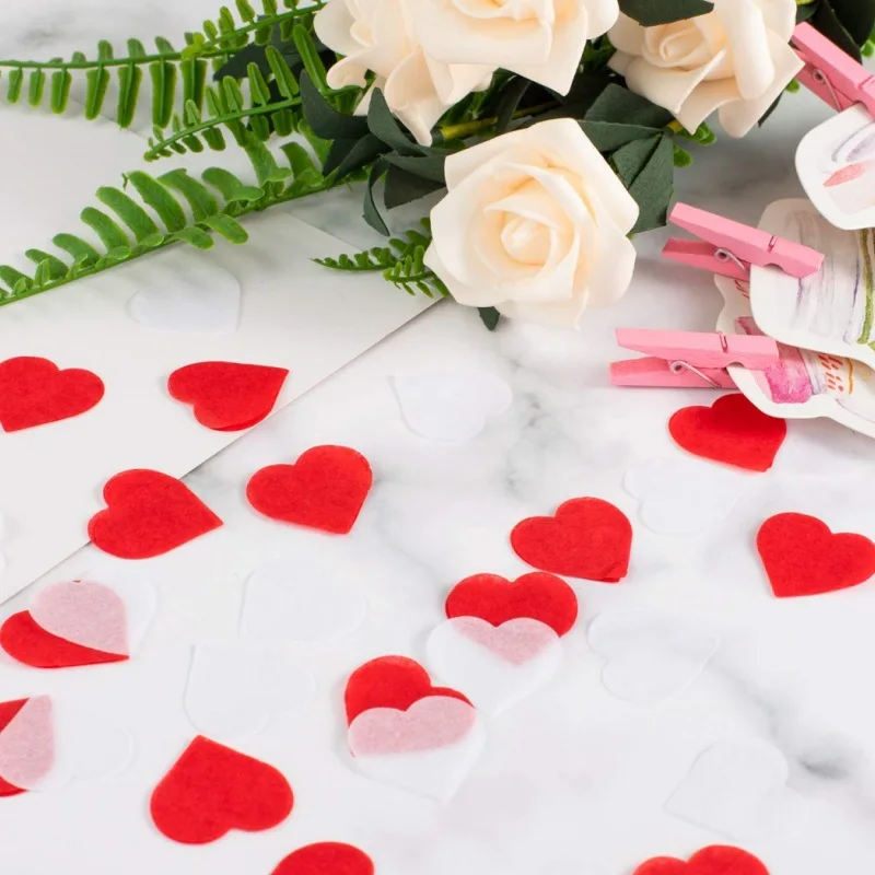 2.5cm Heart-Shaped Love Paper for Valentine's Day Wedding Venue Handheld Toss Confetti Transparent Balloon Filler
2.5cm Heart-Shaped Love Paper for Valentine's Day Wedding Venue Handheld Toss Confetti Transparent Balloon Filler