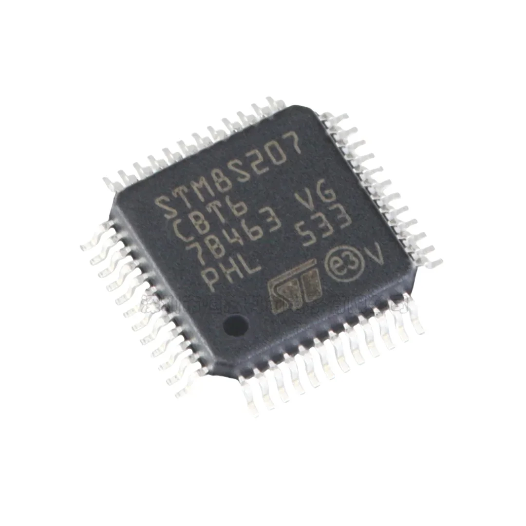 Original genuine goods STM8S207CBT6 LQFP-48 24MHz/128KB Flash/8-bit Microcontroller MCU Brand New
Original genuine goods STM8S207CBT6 LQFP-48 24MHz/128KB Flash/8-bit Microcontroller MCU Brand New