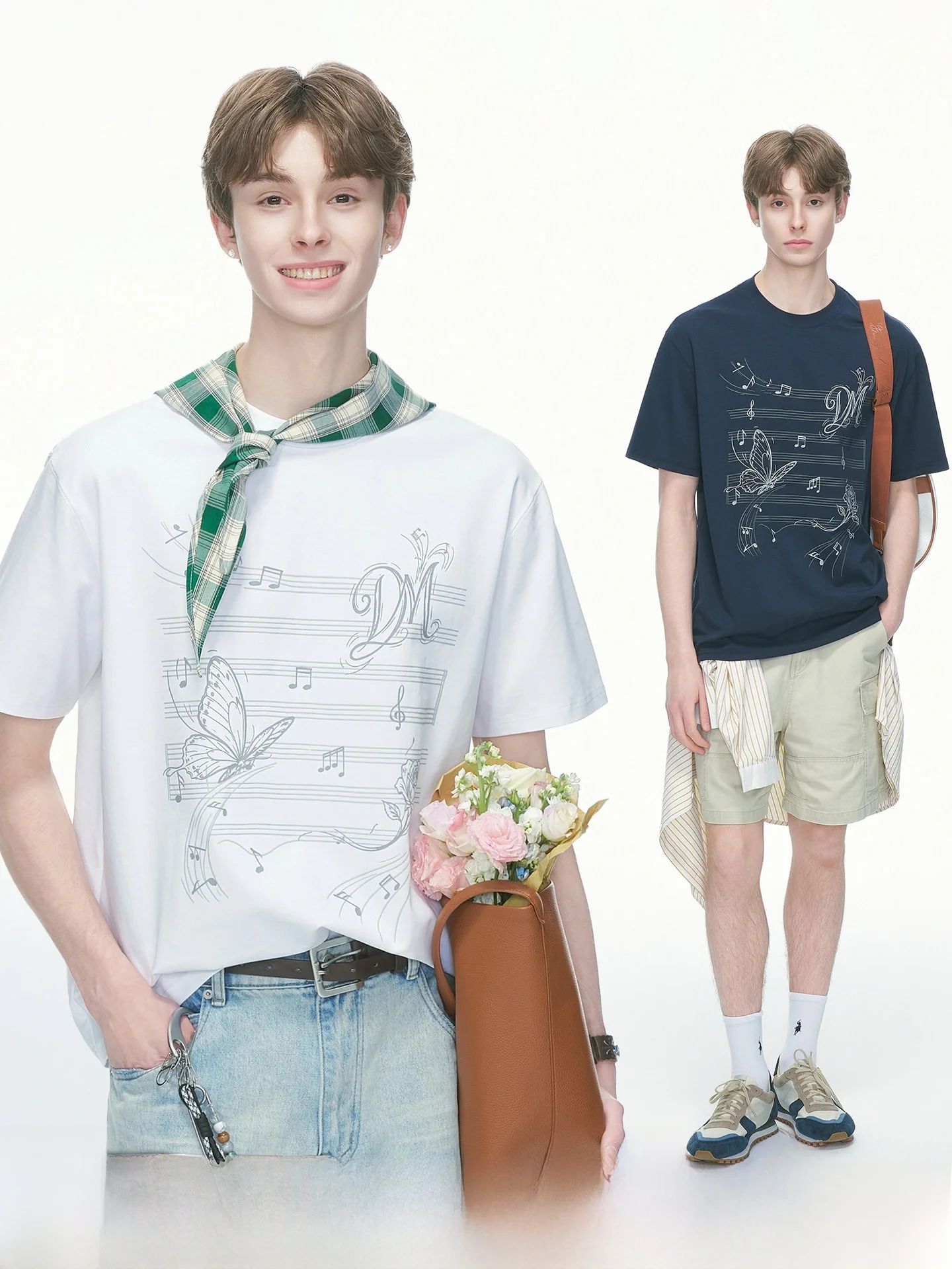 Dream Made Men's Summer Thin Short Sleeve T-Shirt White Print Loose Fit Breathable Comfortable round Neck Top
Dream Made Men's Summer Thin Short Sleeve T-Shirt White Print Loose Fit Breathable Comfortable round Neck Top