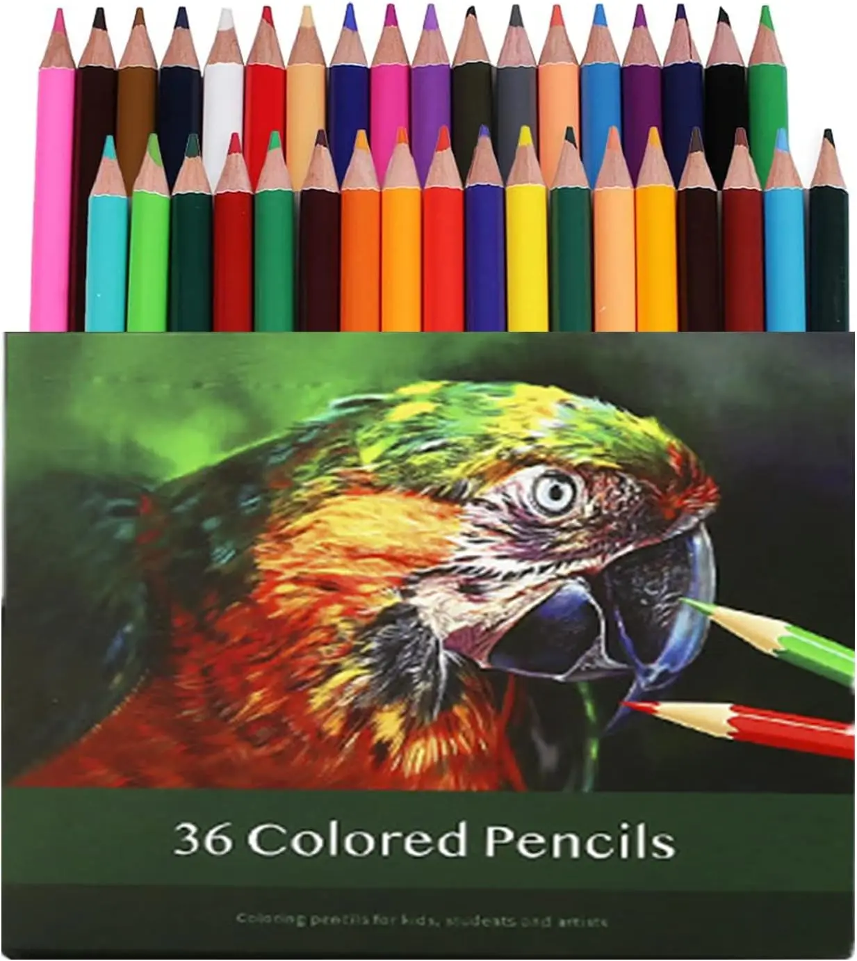 36 Colored Pencils for Adult Coloring, Soft Core, Vibrant, Break-Resistant, Art Supplies for Drawing & Sketching
36 Colored Pencils for Adult Coloring, Soft Core, Vibrant, Break-Resistant, Art Supplies for Drawing & Sketching