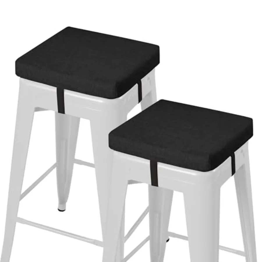 Anti-Slip Bar Stool Cushions Square Bar Stool Seat Cushions with Ties Set of 2 Small Square Chair Pads with hine Washable Cover
Anti-Slip Bar Stool Cushions Square Bar Stool Seat Cushions with Ties Set of 2 Small Square Chair Pads with hine Washable Cover