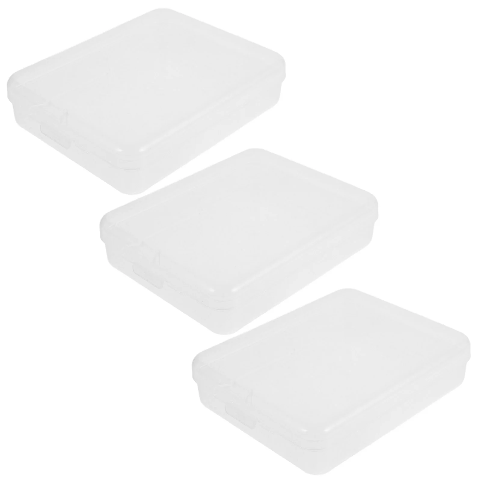 3 Pcs Travel Pad Holder Cotton Pads Small Plastic Storage Boxes Mini Containers Clear Lids for Bathroom Bedroom
3 Pcs Travel Pad Holder Cotton Pads Small Plastic Storage Boxes Mini Containers Clear Lids for Bathroom Bedroom