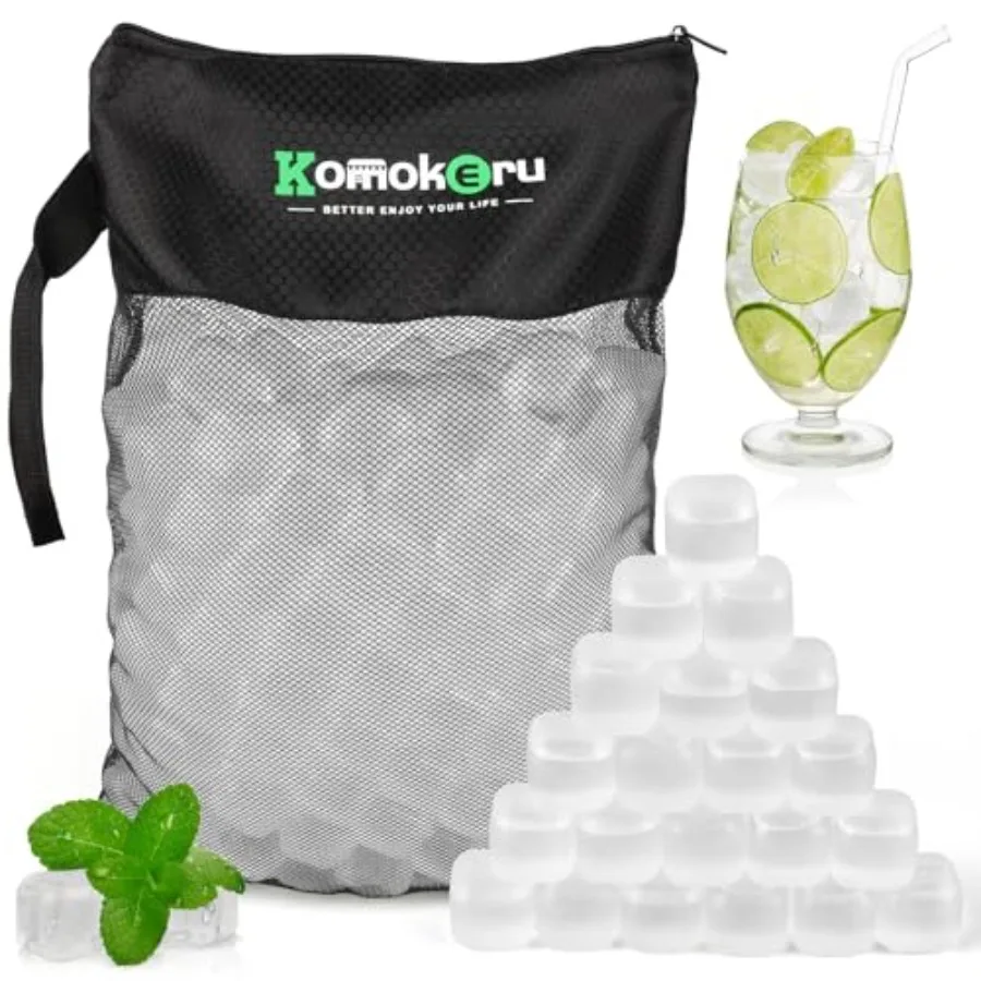 300 PCS Reusable Ice Cube for Drink Refreezable Plastic ice Cubes Without Diluting BPA Free Large Pack With Bag Suitable for Wh
300 PCS Reusable Ice Cube for Drink Refreezable Plastic ice Cubes Without Diluting BPA Free Large Pack With Bag Suitable for Wh