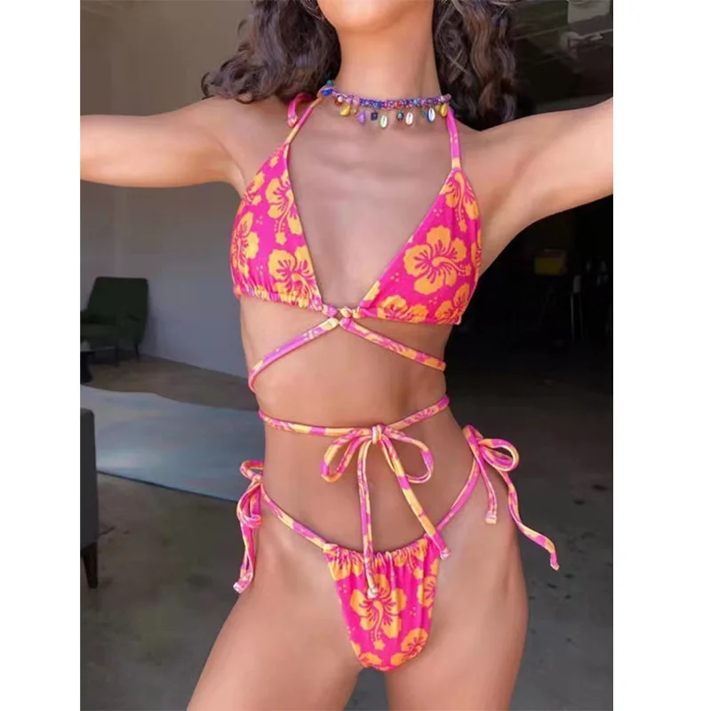 2025 new European and American split swimsuit female sexy bikini printing pure desire strap drawstring high-end three-point swim
2025 new European and American split swimsuit female sexy bikini printing pure desire strap drawstring high-end three-point swim