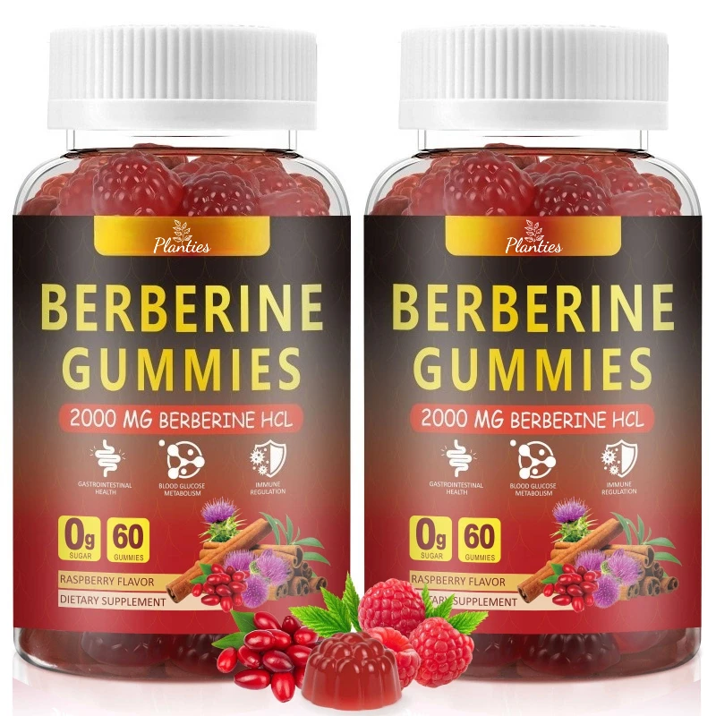 Berberine Contains Ceylon Cinnamon Gummies - Used for Immune Health, Metabolism, Sugar Free Strawberry Flavor, 60 Gummies
Berberine Contains Ceylon Cinnamon Gummies - Used for Immune Health, Metabolism, Sugar Free Strawberry Flavor, 60 Gummies