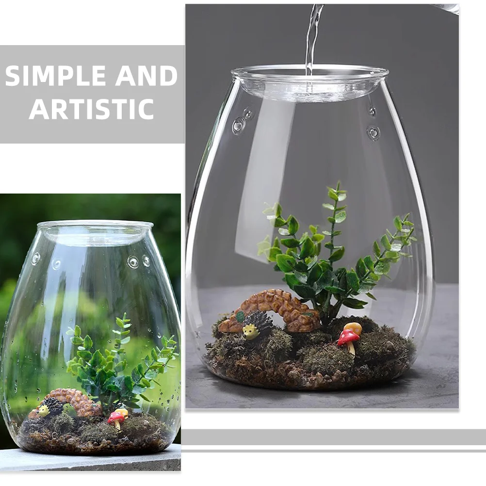 DIY Micro Landscape Bottle Glass Terrarium Jar Empty Container for Hydroponic Plants Moss Decorative Terrarium Bottle Home
DIY Micro Landscape Bottle Glass Terrarium Jar Empty Container for Hydroponic Plants Moss Decorative Terrarium Bottle Home