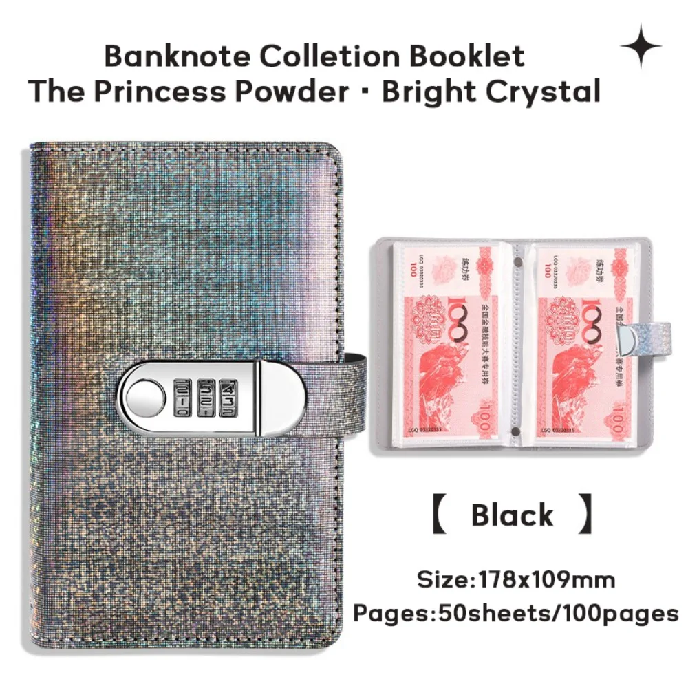 PU Leather 100 Envelope Challenge Binder With Password Lock Reusable Saving Money Notebook Waterproof Laser Cover
PU Leather 100 Envelope Challenge Binder With Password Lock Reusable Saving Money Notebook Waterproof Laser Cover