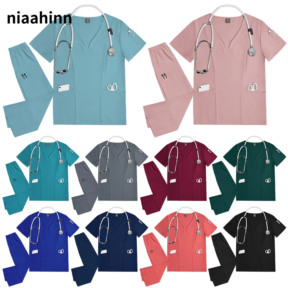 Wholesale Price Doctor Scrubs Set Pet Hospital Medical Uniform Women Set Nurse Accessories Operating Room Surgical Workwear Suit
Wholesale Price Doctor Scrubs Set Pet Hospital Medical Uniform Women Set Nurse Accessories Operating Room Surgical Workwear Suit