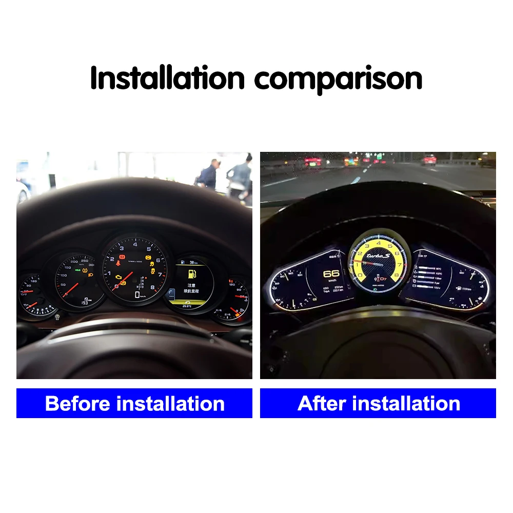 Krando LCD Dashboard Instrument Panel LCD Car Cockpit For Porsche Panamera 2010 - 2015 Digital Cluster Speedmeter Display
Krando LCD Dashboard Instrument Panel LCD Car Cockpit For Porsche Panamera 2010 - 2015 Digital Cluster Speedmeter Display