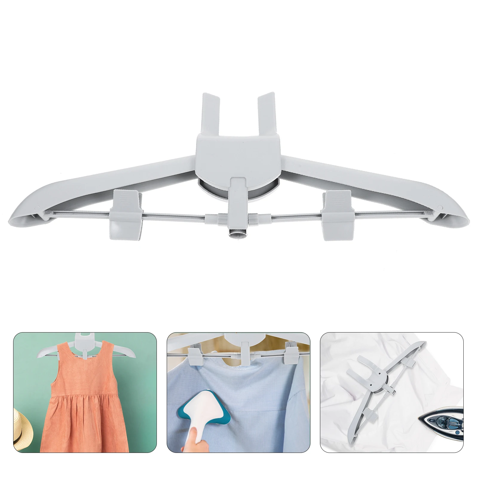 1 Pc Clothing Hanger Garment Steamer Rack Clothes Foldable Clothes Rack Hanger Gray 16MM Hole Diameter
1 Pc Clothing Hanger Garment Steamer Rack Clothes Foldable Clothes Rack Hanger Gray 16MM Hole Diameter